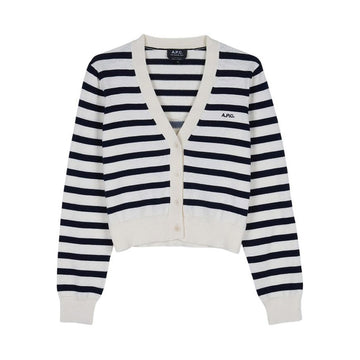 APC Gael Streifen Cardigan für Damen 146883668