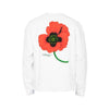 KENZO Flower Bag Logo Druck Fleece Sweatshirt 5SW425 4MF 01 58155975 [P]