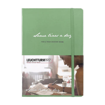 LEUCHURM Memory Book Medium A5 Sage Diary 146829210 [P]