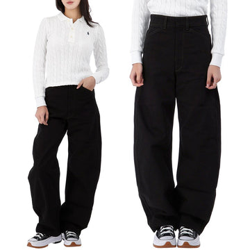 LEMAIRE High Waist Curved Denim Pants 146913796