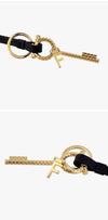 Salvatore Ferragamo Gancini Strap Key Ring 220870779967 145239739 [P]