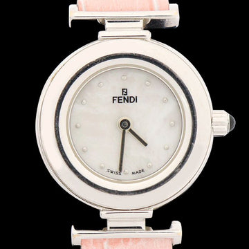 Fendi 320L 23MM Steel Quartz Mother of Pearl Chameleon Women's Watch 146916869