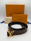 Louis Vuitton Monogram Reversible Belt 25MM (m0570) 146921448 [P]