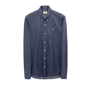 MAISON KITSUNE Oxford-Shirt mit kleinem Fox-Logo GM00454 146922947