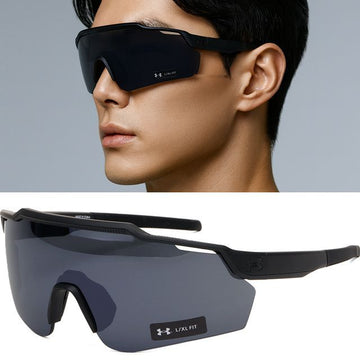 Under Armour Sunglasses UA LEVELUP 003KA Gray Lens Riding Golf Sport Goggles 146926277