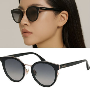 MAXMARA Sonnenbrille MM0104K 01B Oversize Soltex Asian Fit 146926336