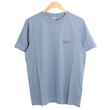 DIOR 25FW gesticktes Logo Kurzarm T-Shirt Blau 413J650C0862 C585 146926640