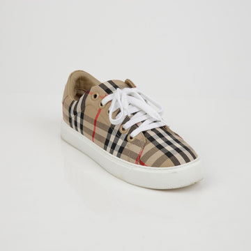 BURBERRY 8049777 チェック スニーカー 35サイズ 146842849