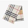BURBERRY チェック ウール シルク マフラー A7026 144731687 [P]