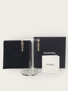 CHANEL Gold Dangling Metal Rhinestone Crystal Earrings 146946489 [P]
