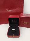 Cartier White Gold Full Pavé Diamond Love Ring 48 146947008 [P]