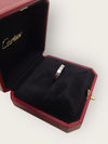 CARTIER Platin 1P Diamant C-D Hochzeitsring 3MM 146947294 [P]