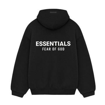 Fear of God Essential 25SS Logo Hoodie Black 146947901