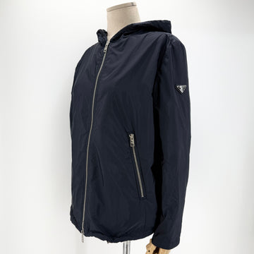 PRADA Lina Nylon Triangular-Logo Damen Windjacke 146950988