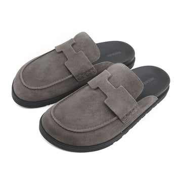 HERMES H Mules aus Wildleder für Herren 41.5 146958917