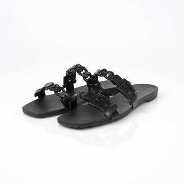 Gucci Rubber Slide Sandal Size 38 624731 146726781