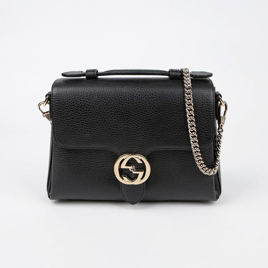 Gucci Interlocking Top Handle Tote Shoulder Bag 146758761 [P]