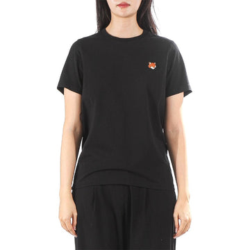 MAISON KITSUNE Damen Foxhead T-Shirt kurzärmlig 146962315
