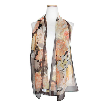 Salvatore Ferragamo Floral Silk Scarf 146963797
