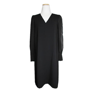 MaxMara Studio Black Sheer Sleeve Dress 44, 55 146971562