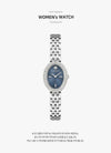 TORY BURCH TBW6040 (The Oval) Damenuhr aus Metall 146860126 [P]