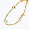 Saint Laurent Heart Charm Bracelet 146997914 [P]