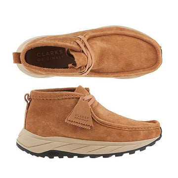 CLARKS イーデン ダーク サンド スエード ローファー 145682949