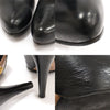 PRADA Schwarze Leder Reißverschluss Damen Ankle Boots 35 147001689 [P]