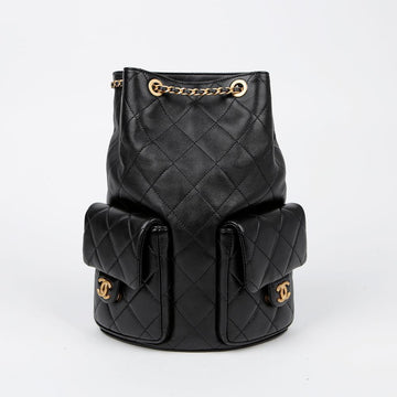 CHANEL AS5310 CC Logo Zwei Taschen Rucksack 146720448