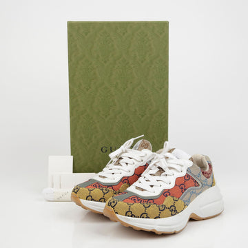 Gucci GG Multicolor Rhyton Sneakers 35 154660124