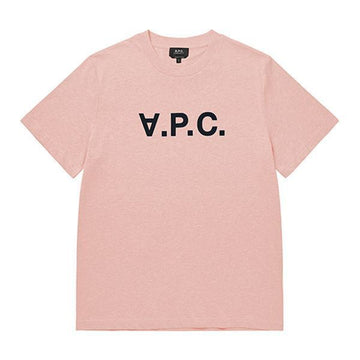 APC TFI ROSE/DARK NAVY VPC Velvet-Logo Standard T-Shirt 144730516
