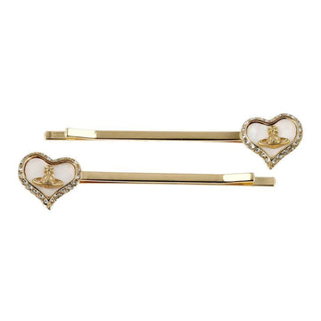 VIVIENNE WESTWOOD ペトラ ハート バビピン ヘアクリップ 02R782 144731522