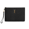 Saint Laurent Cassandra Monogram Matelasse Gold Medium Clutch Bag 559193 CWU01 1000 145693470 [P]