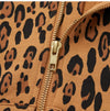Mini Rodini Basic Leopard Zip Hoodie 146829929 [P]