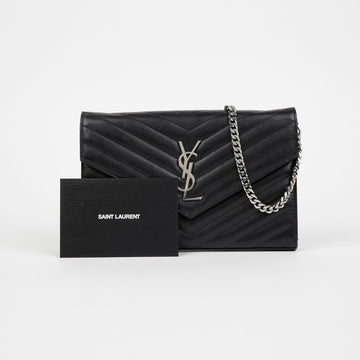 Saint Laurent Monogram Chain Wallet Crossbody 377828 146760509