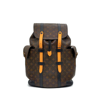 Louis Vuitton Monogram Macassar Radiant Sun Christopher Backpack MM L479053 147209795