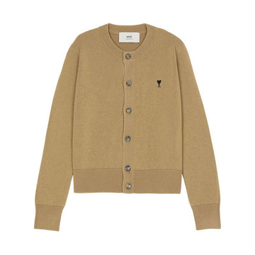 AMI Exclusive Black Logo Women's Cardigan 147219310
