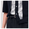 Hermes Double Front Short Sleeve Knit Shirt H557175HA01LA 146273991 [P]