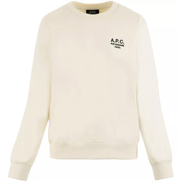 APC Logo Sky Sweatshirt Beige COEZD F27700 AAC 50334881