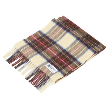 Johnstons of Elgin Tartan Cashmere Scarf (Unisex) KU0010 HESSIAN 147248811