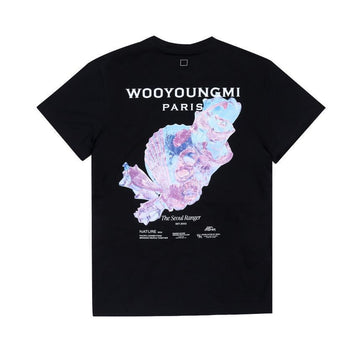 Wooyoungmi 3D Coral Logo Women's Short Sleeve T-shirt M251TS05 708B 144729833