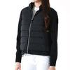 MACKAGE Ocean Knit Mix Padding Zip-Up Jacket Black 147252879 [P]