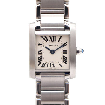 Cartier Tank Française SM Small 20mm Steel Watch 93688027 147253134