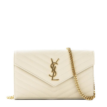 SAINT LAURENT 25FW Monogram Crossbody Bag mit goldfarbenem Detail (377828 BOW01 9207) 147280890
