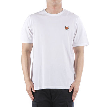 MAISON KITSUNE 男性用フェックスヘッド半袖Tシャツ 147281996