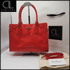 Salvatore Ferragamo Brianna Tote Bag (Orange) 147288576 [P]