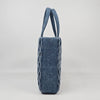 Miu Miu Matreuse Logo Denim Chain Tote Bag 147306726 [P]