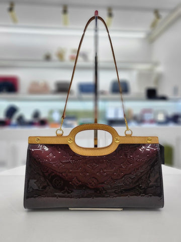 Louis Vuitton Verni Rocsbury Amarante Shoulder Tote Bag M91995 147306870