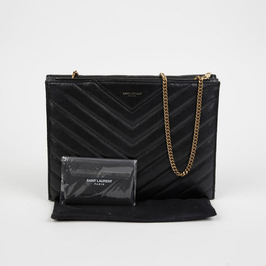 SAINT LAURENT Tribeca Ketten Schulter Crossbody Tasche 147029367 [P]