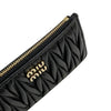 Miu Miu Matelassé Zip Card Holder 147308568 [P]